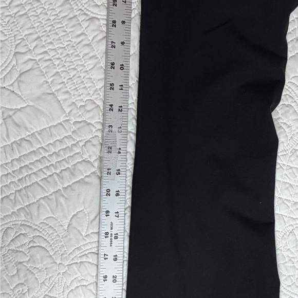 PACT  Women's Large Black Straight Leg Organic Cotton Stretch Athleisure - Picture 4 of 5